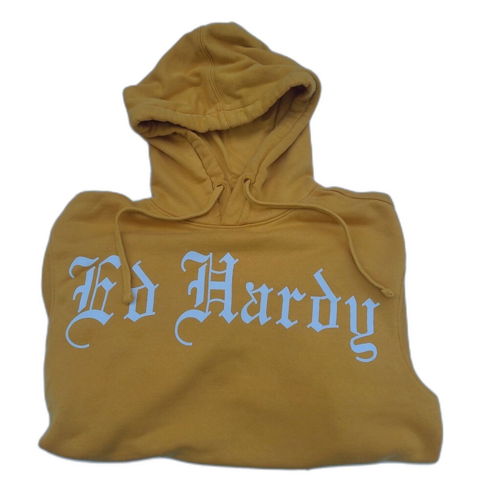 Y2k Ed Hardy Panther Snake Pullover Hoodie Sweatshirt